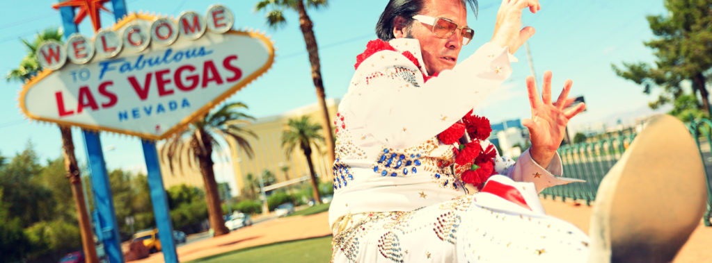 Pretending to be The&nbsp;King.